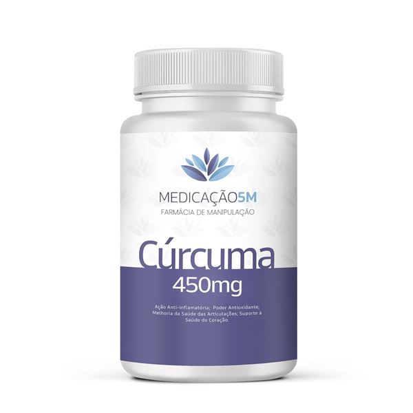 Cúrcuma 450mg em Cápsulas