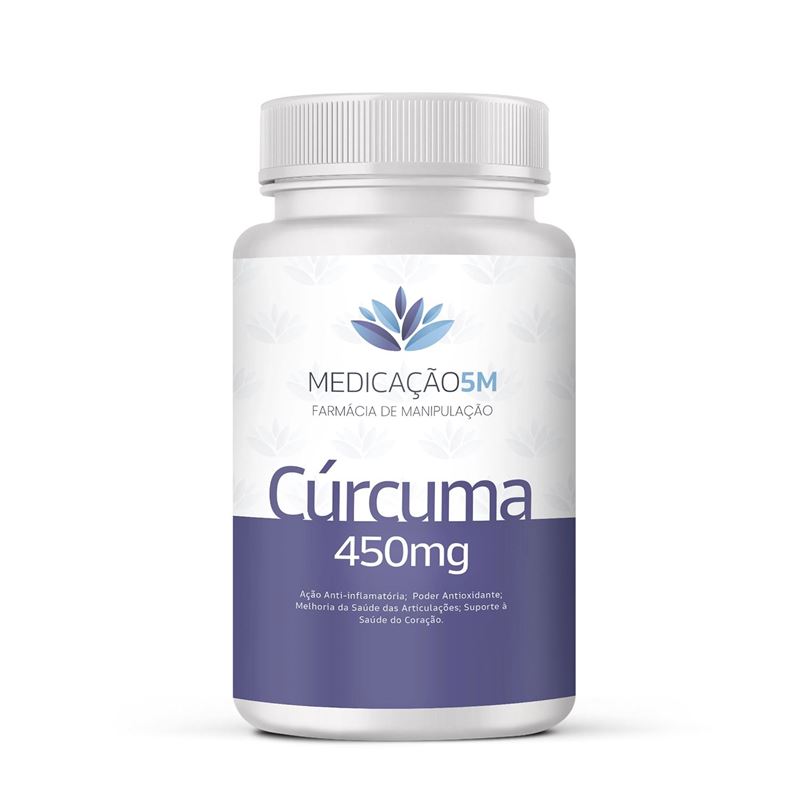 Cúrcuma 450mg em Cápsulas