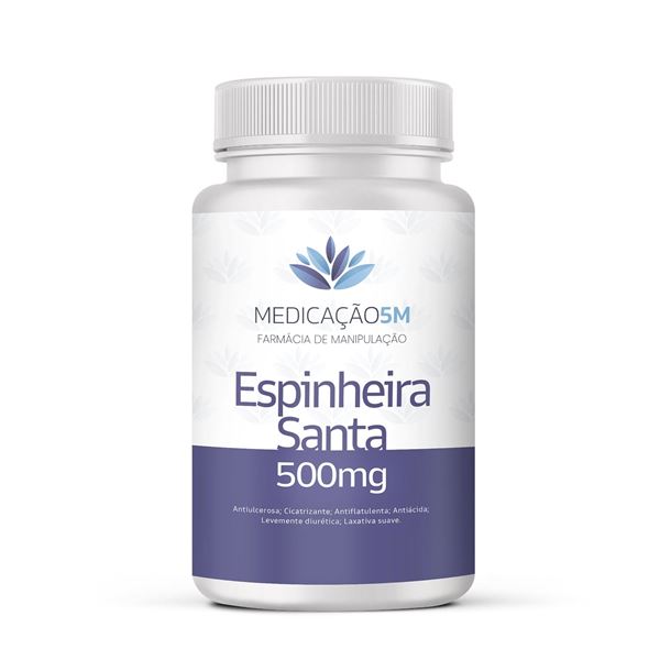 Espinheira Santa 500mg em Cápsulas