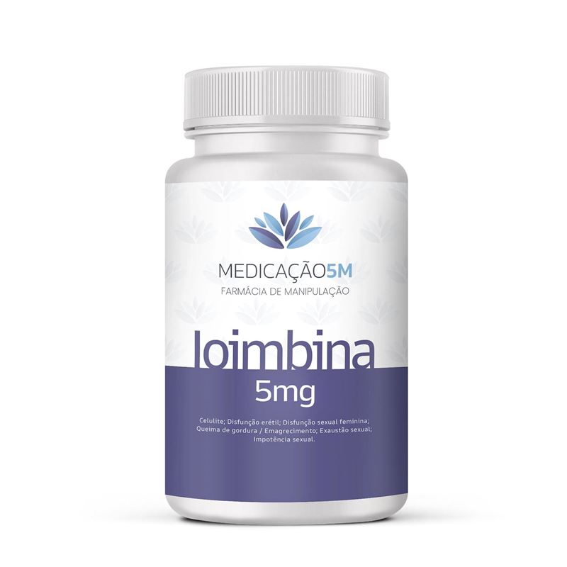 Ioimbina 5mg em Cápsulas