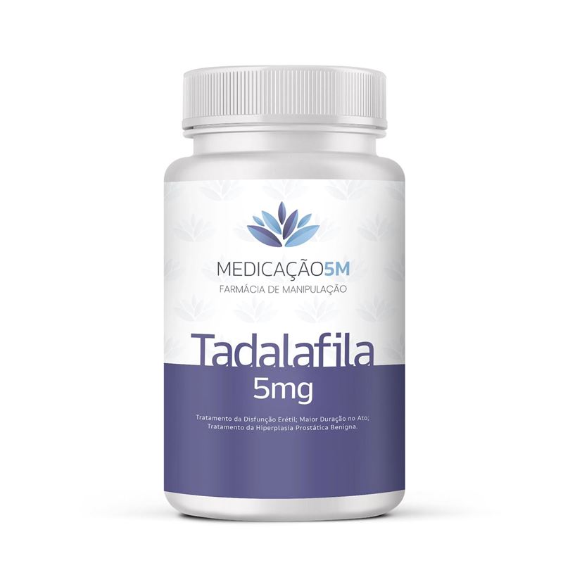Tadalafila 5mg em Cápsulas