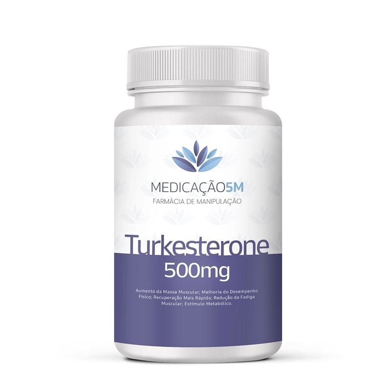 Turkesterone 500mg em Cápsulas