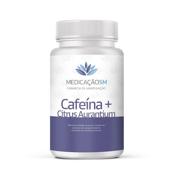 Cafeína + Citrus Aurantium em Cápsulas