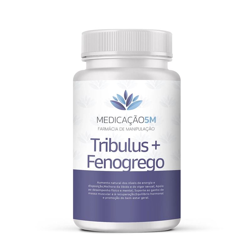 Tribulus + Fenogrego em Cápsulas