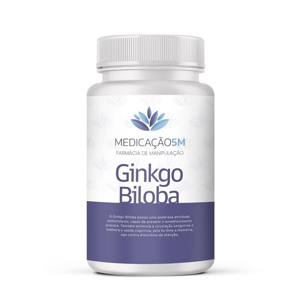 Ginkgo Biloba 120mg em Cápsulas