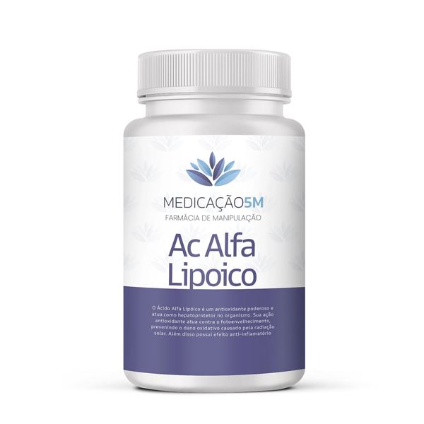 Ácido Alfa Lipoico 300mg em Cápsulas
